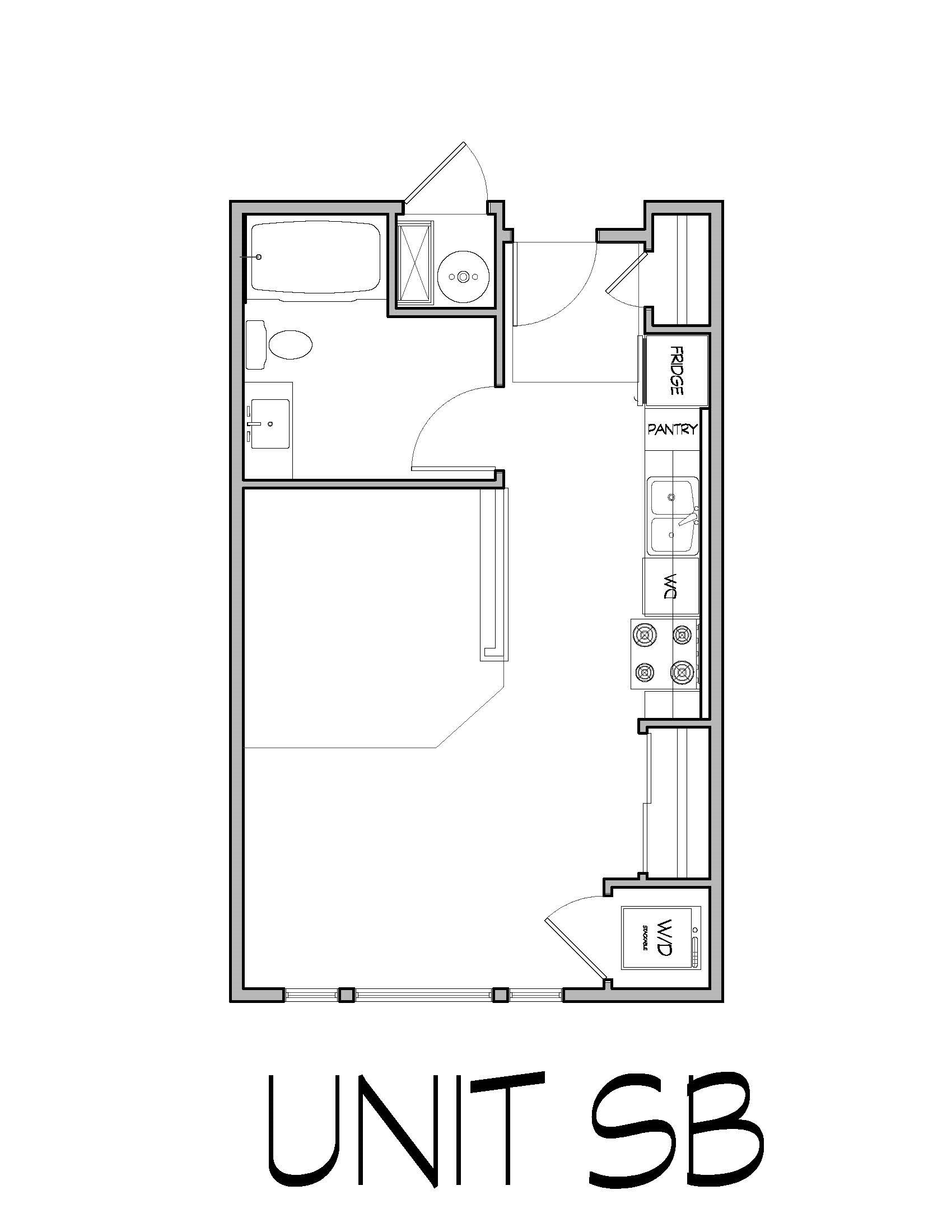 Floor Plans of Central West Apartments in Salt Lake City, UT